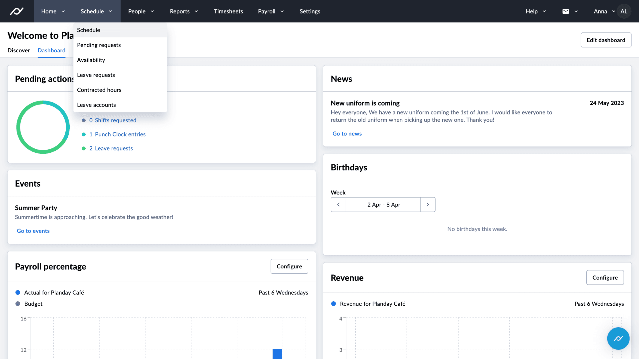 Product tour preview