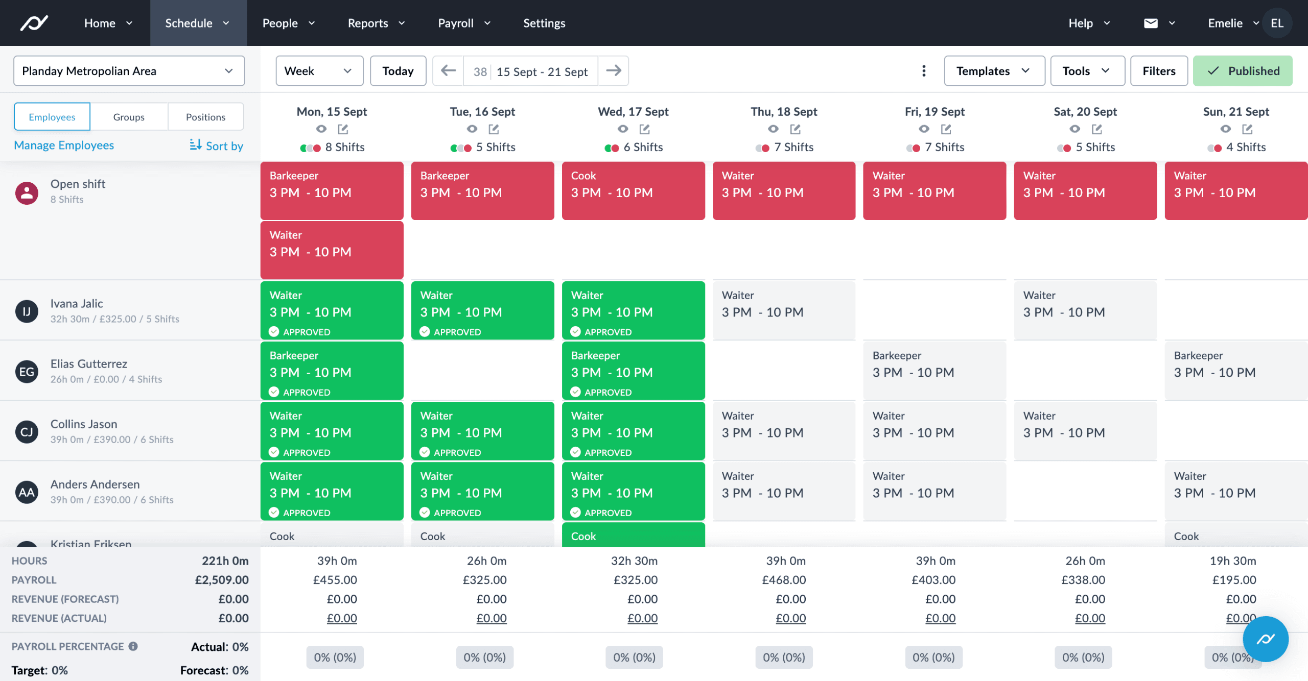Product tour preview